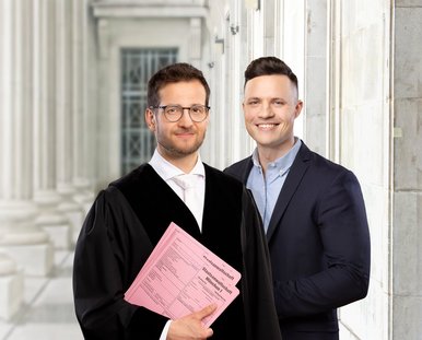 Ein Bild von dem Testimonial Martin und Matthias. Ein Bild von dem Testimonial Martin und Matthias.