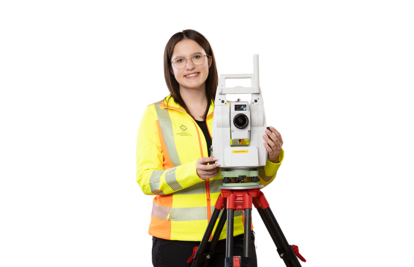 Testimonial Annalena, Vermesserin Ein Bild von Testimonial Annalena, Vermesserin