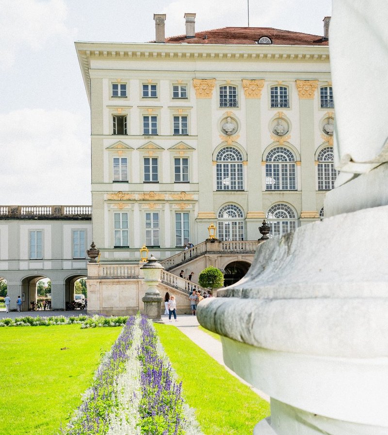 Schloss Nymphenburg mit Garten